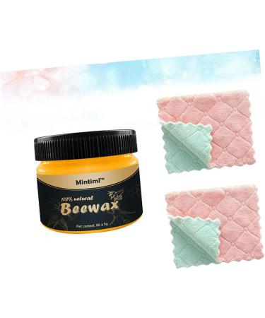 Homoyoyo 1pc Natural Beeswax Wood Seasoning & Polishing Wax - Enhance & Maintain Your Wood Finish - Buy Online on GoSupps.com