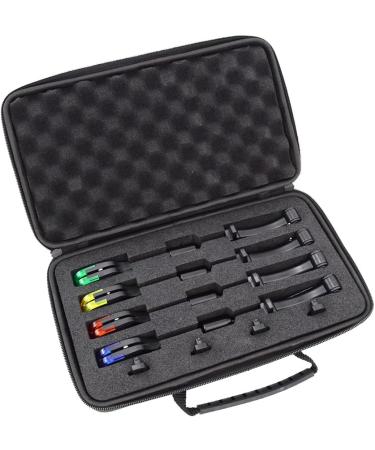 Hirisi Tackle Carp Fishing Swinger Set | LED Alarm & Bite Indicators in Red Yellow Blue Green | 4-Piece Case for International Shipping - Buy Online on GoSupps.com