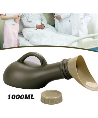 Portable Urinals Portable Unisex Urinal with Spill Proof Cap Handle Lightweight 1000ML Big Capacity for Kids Bottle Women Men Car Camping Travel for Men Women (Color : 1) - Buy Online on GoSupps.com