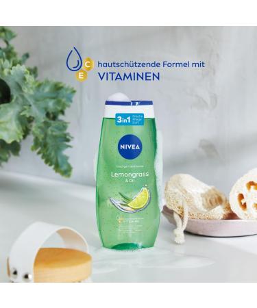 Buy Nivea Lemongrass & Oil Shower Gel 250 ml - Invigorating pH-Neutral Care with Nourishing Oil Beads (Pack of 5) | International Shipping - Buy Online on GoSupps.com