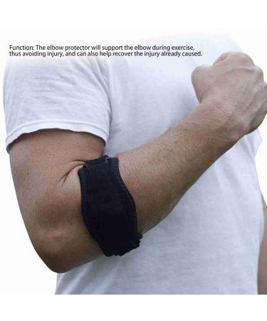 Comfortable Blue Tennis Elbow Strap - Breathable Elbow Support for Fitness Training | EVA Material for Men & Women - Buy Online on GoSupps.com