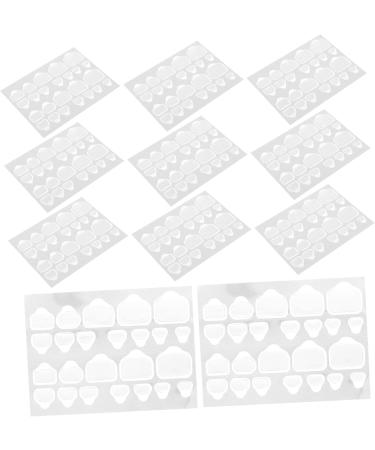 minkissy minkissy 60 Sheets of Nail Stickers Label Sticker Sticky Tabs Glue For Artificial Nails Medium Length Gummed Paper High Quality - Buy Online on GoSupps.com