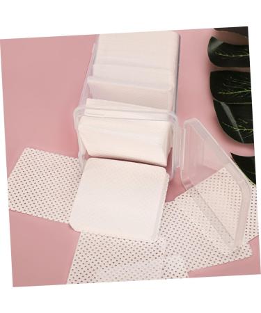 DOITOOL 2 Boxes Cleaning Pads Cleaning Cotton Pads Nails Supplies Lash Glue Remover Cleaning Tools Janitorial Supplies Lint Free Wipes Sheet White Eyelash Non-Woven Fabric - Buy Online on GoSupps.com