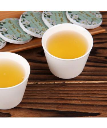 HQZM Yunnan Jasmine Green Cake PuErh Raw Tea Cake 500g Fragrant Tea With Intense Floral Charm 1764oz - Buy Online on GoSupps.com