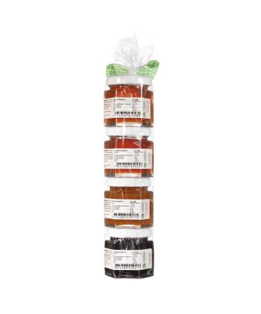 Delicious Fruit Spreads Gift Roll - Allg u Jam Gift Set | 4 x 50g Homemade Fruit Spreads - Perfect Gift for Fruit Spread Lovers - Buy Online on GoSupps.com