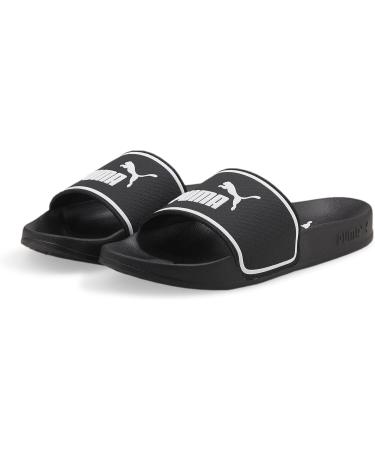 PUMA Unisex Kids Leadcat 2.0 PS Slide Sandals 33 EU Black/White | International Shipping Available - Buy Online on GoSupps.com