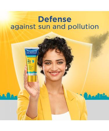 Pollution Protect Mineral Sunscreen Gel SPF 50 - White 50g | Broad Spectrum UV Defense for All Skin Types - Buy Online on GoSupps.com