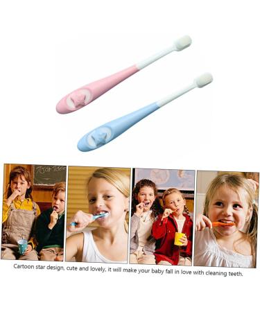 Buy Cartoon Toothbrush for Kids - Teeth Cleaning & Training Brush - 2 Pack - Oral Care Teether - Buy Online on GoSupps.com