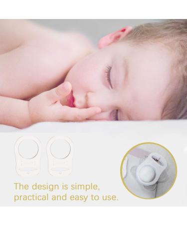 JSKWIKE 10 Silicone Ring Pacifier & Adapter for Pacifier Chains - Perfect for Baby Girls - Buy Online on GoSupps.com