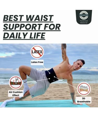 Buy IRUFA WA-OS-12: 3D Medical Grade Compression Back Brace for Herniated Disc & Sciatica Relief XXL Size - Buy Online on GoSupps.com