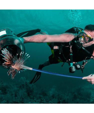 Trubrave Sling Fishing Spear - Aluminum Pole Spear with Stainless Steel Prong - 5 Paralyzer Tips - 3-in-1 Tool - Travel Bag Included - Buy Online on GoSupps.com