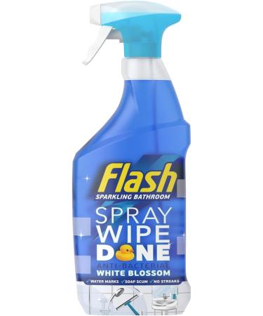 Flash Bathroom Antibacterial Cleaning Spray 800ml White Blossom & Flash Sparkling Home Multi-Surface Cleaner Spray 800ml Pomelo Paradise Scent + for You: Organza Small - Buy Online on GoSupps.com