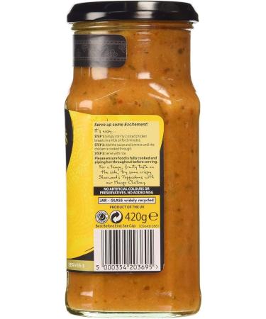 Sharwood's Butter Chicken Mild Curry Sauce 420g - Buy Online on GoSupps.com