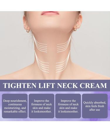 Tighten and Lift Neck Cream Neck Firming Cream-go Pure Tighten and Lift Neck Cream Neck Tightening Cream Anti Aging Smoothes Wrinkles Skin Tightening and Repair Decolletage Cream 50ml (1pc) - Buy Online on GoSupps.com
