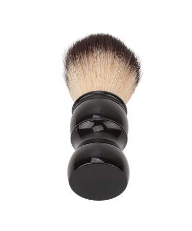 Portable Ergonomic Razor Brush for Men - Soft Nylon Hair Shaving Brush with Resin Handle for Facial Care - Buy Online on GoSupps.com