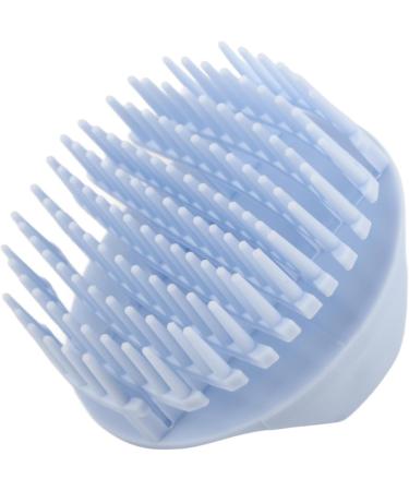 Shop Light Blue Scalp Massager & Shampoo Brush - Soft Silicone Grooming Comb for All Hair Types | International Shipping Available - Buy Online on GoSupps.com