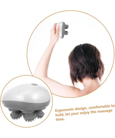 Healeved Head Massager Tool - 2 Sets Kneading Massage for Stress Relief | International Shipping Available - Buy Online on GoSupps.com