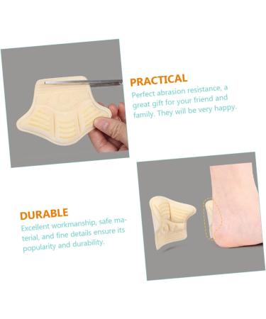 NOLITOY Anti Drop Heel Half Size Pads - Cushion Inserts for Women Sneaker Heel Cushions Insoles and Stickers - Assorted Colors - 10.3X7.4CM - Buy Online on GoSupps.com