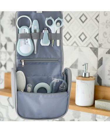 B aba Cultural Bags for Babies - 9-Piece Set with Thermometers Bite Ring & Gum Massager | Green Blue - Buy Online on GoSupps.com