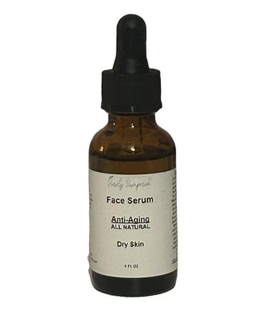 Purely Pampered Anti-Aging Face Serum handcrafted Bakuchiol Rosehip Oil and Hyaluronic Acid add softer smoother and protection to your skin care routine. Helps reduce wrinkles. (Dry Skin)
