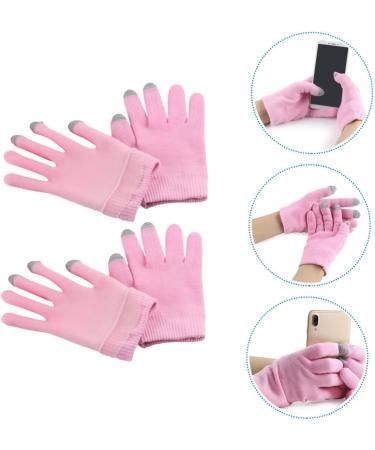 Housoutil 2 Pairs Moisturizing Gloves Dry Cracked Hands Cover Moisturizing Sleeping Gloves Hand Beauty Supply Hand Spa Gloves Moisture Gel Gloves Conductive Yarn White Gloves Daily Use Miss - Buy Online on GoSupps.com