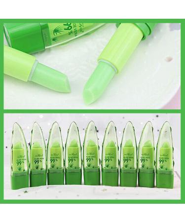 Firstfly 2 Pack Aloe Vera Color Changing Lipstick - Long Lasting Moisturizing Lip Care - Nutritious Plumper Lip Balm - Magic Temperature Color Change Lip Gloss - 2PCS - Buy Online on GoSupps.com