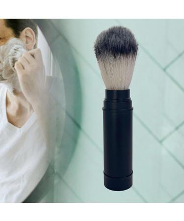 Folpus Men Shaving Brush with Cream Soap - Metal Handle Barber Tool for Home & Travel | Premium Shaving Accessories - Buy Online on GoSupps.com