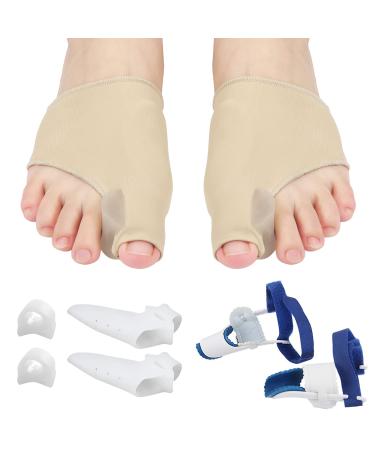 FAYYA Bunion Corrector Hallux Valgus Pain Relief Kit Orthopedic Big Toe Straightener Separator Protective Sleeves Correction Aid