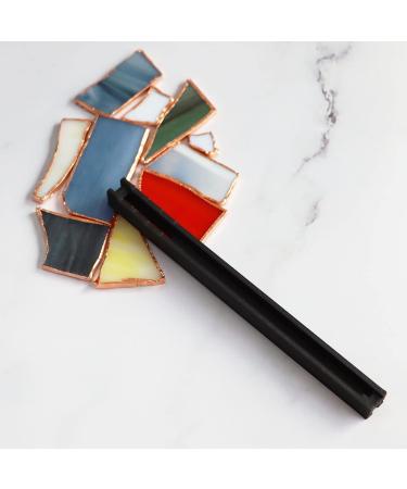 PIAOLGYI Stained Glass Copper Foiling Tool 7/32 Foil Crimper Hand Foiler Black - Buy Online on GoSupps.com