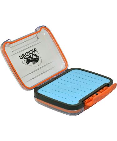 Small Waterproof Double Sided Fly Fishing Fly Box with Silicon Insert - Buy Online on GoSupps.com