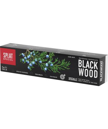 Wellsamed Savings Set: Black'n White Activated Carbon Toothbrush & Splat Blackwood Whitening Toothpaste for a Brighter Smile - International Shipping Available - Buy Online on GoSupps.com