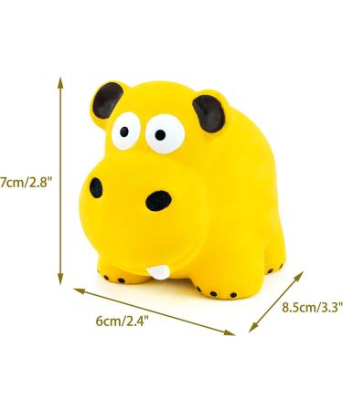 Chiwava 3-Piece Squeak Latex Puppy Toy Set - Interactive Play for Small Dogs | Color Sorted Animal Toys - Buy Online on GoSupps.com
