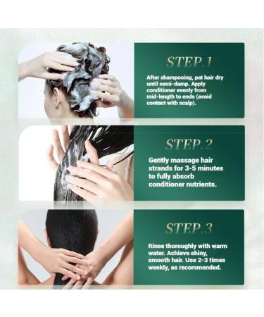 Yaepoip Polypeptide Keratin Hydrating Smoothing Hair Damage Repair Cream Polypeptide Keratin Hair Treatment Deep Conditioning Mask Lasting Shine and Smoothness 300g - Buy Online on GoSupps.com