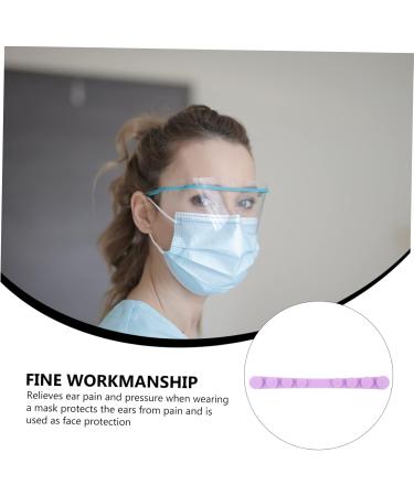 Gleavi 6st Anti-Le-Pressure Hanging Ear Extension Hooks - Reusable Ohr Cap Masking Tape for Soft Face & Child Extension Cables - Buy Online on GoSupps.com