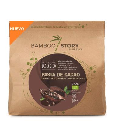 Raw | Cocoa Paste | BAMBOO STORY | Pucks | Criollo | Peru | 400g | 100% Pure
