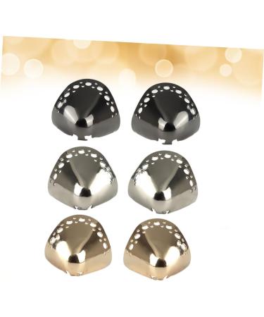 High Heel Protectors - 3 Pairs of Pointed Toe & Sports Shoe Protectors | Durable Leather Covers for High Heels - Buy Online on GoSupps.com