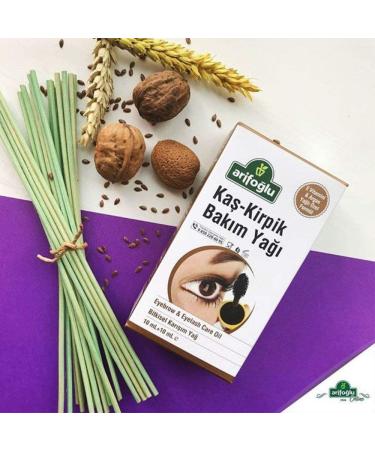 Arifo lu Eyebrow Lash Care Oil - Herbal Blend (20 ml) | Nourish & Strengthen Lashes Internationally - Buy Online on GoSupps.com