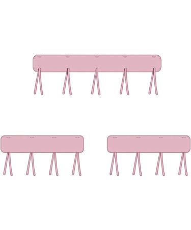 Gwxevce 3Pcs Crib Rail Cover - Safe Baby Teething Protector Anti-Bite Guard Wrap in Pink for International Shipping - Buy Online on GoSupps.com
