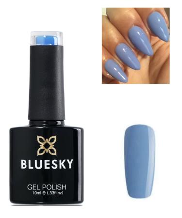 Bluesky Gel Nail Polish BLUE LILAC SPRING SUMMER COLOR MEET MY PRICE DC44 UV LED Soak Off 10ml (Requires Drying Under UV/LED Lamp)