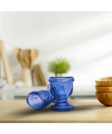 Glass Eye Wash Cup Set of 2 | Soothing Relief for Allergens & Dry Eyes | Eye Shaped Rim for Optimal Comfort | Clean & Healthy Eyes - Buy Online on GoSupps.com