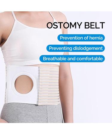 Buy Unisex Ostomie Belt | Elastic Hernia & Post Colostomy Support | Breathable Stoma Bandage - Sizes Available (L) - Buy Online on GoSupps.com