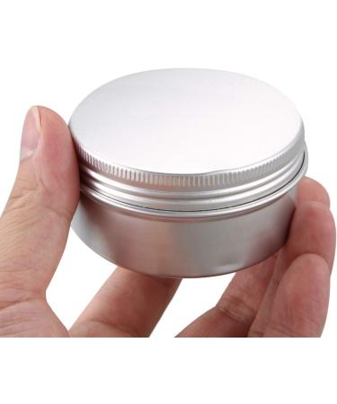Gkhowiu 12 Pack 80ml Aluminum Tea Tins with Lip Screw Cap - Buy Online on GoSupps.com