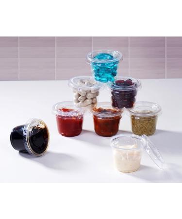 Mr. Miracle 1-Ounce Jello Shot Souffle Cups and Lids - 125 Sets Translucent Pack for Parties - Buy Online on GoSupps.com