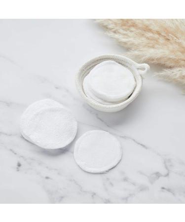 Dukal Cotton Rounds - Pack of 80 Cosmetic Cotton Pads for Face - 100% Cotton Makeup Pads - Hypoallergenic, Soft & Durable - Buy Online on GoSupps.com