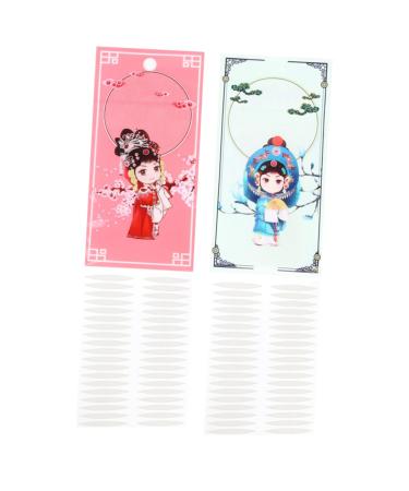 DRESSOOS Skull Hand Bracelet 2 Sets invisible double eyelid sticker tape with hat glue eyelid lifter strips Chinese