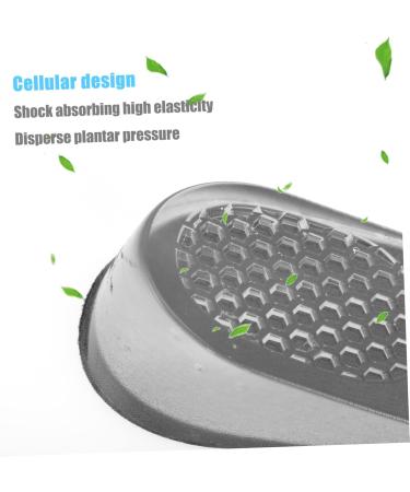 Buy Gatuida Height Increasing Insoles - 6 Pairs Invisible Height Boosters for Men | Comfortable Orthopedic Inserts - Buy Online on GoSupps.com