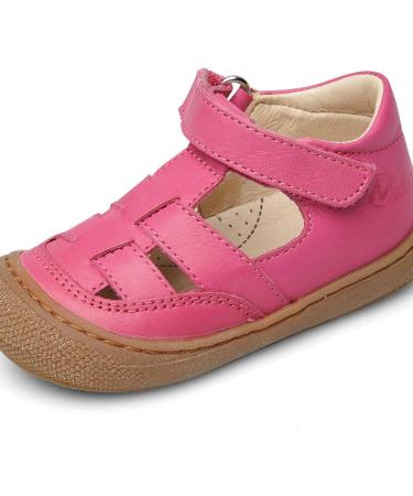 Naturino WAD Leather Closed-Toe Shoes | 1.5 UK Child | Fuchsia - Buy Online on GoSupps.com