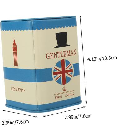 Minkissy Razor Blade Storage Box - 3-Set Dispenser & Waste Container for Easy Shaving - Iron Blue 7.6x7.6cm - Buy Online on GoSupps.com