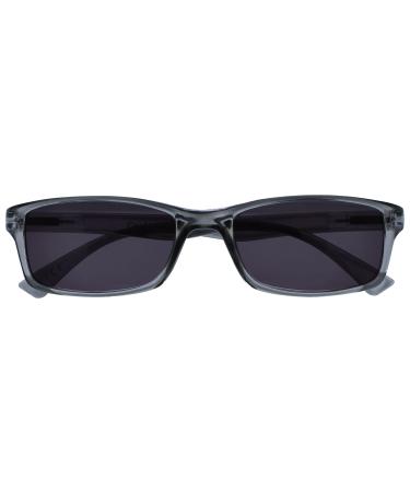 Opulize Unisex Pep Reading Glasses (Pack of 3) +1.00 Diopters Grey