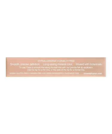 Mineral Fusion Liquid Eyeliner - Valley, 0.1 oz | Vegan & Cruelty-Free - Buy Online on GoSupps.com